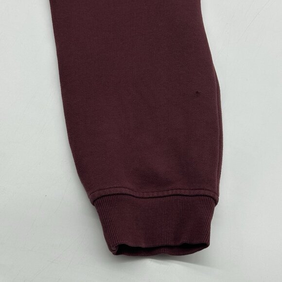 Lululemon Scuba High-Rise Jogger Size 6 Red Merlot Fleece Athletic Pants - FLAW! - Picture 10 of 13